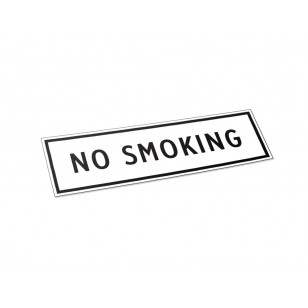 No Smoking - Label